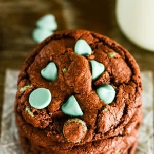 Chocolate Mint Chip Cookies Recipe