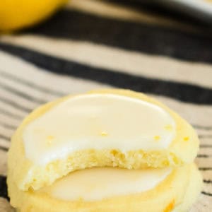 Glazed Italian Lemon Cookies Recipe