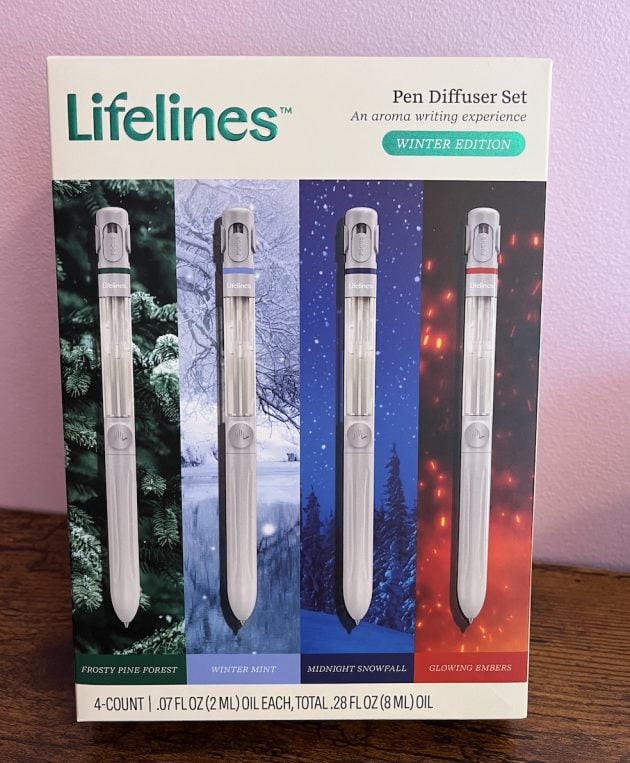 Lifelines Pen Diffuser Set, 4-Pack only $31.99 shipped!
