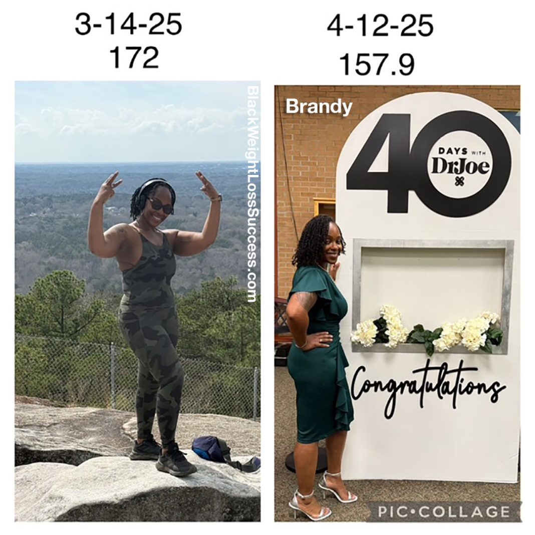 Brandy lost 19 pounds - Black Weight Loss Success