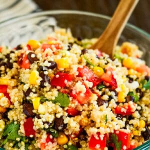 Easy Quinoa Black Bean Salad Recipe